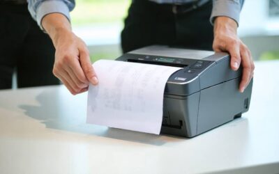 Dlaczego błędne ułożenie papieru termicznego psuje wydruki?