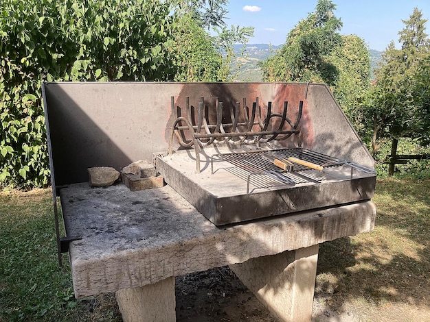 Jak zrobić grill betonowy w ogrodzie?